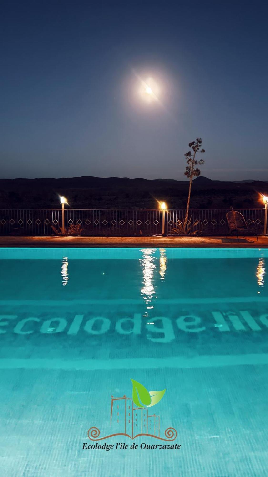 Ecolodge L'Ile De Ouarzazate Tarmigt Esterno foto
