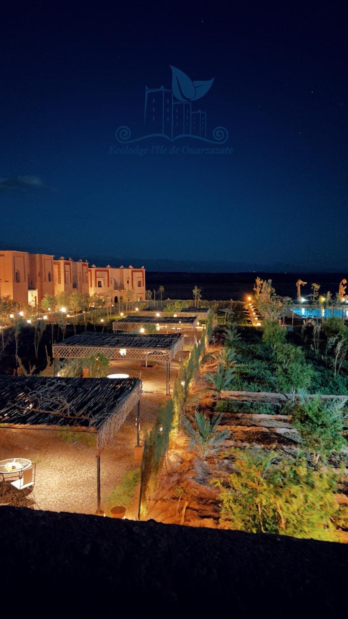 Ecolodge L'Ile De Ouarzazate Tarmigt Esterno foto