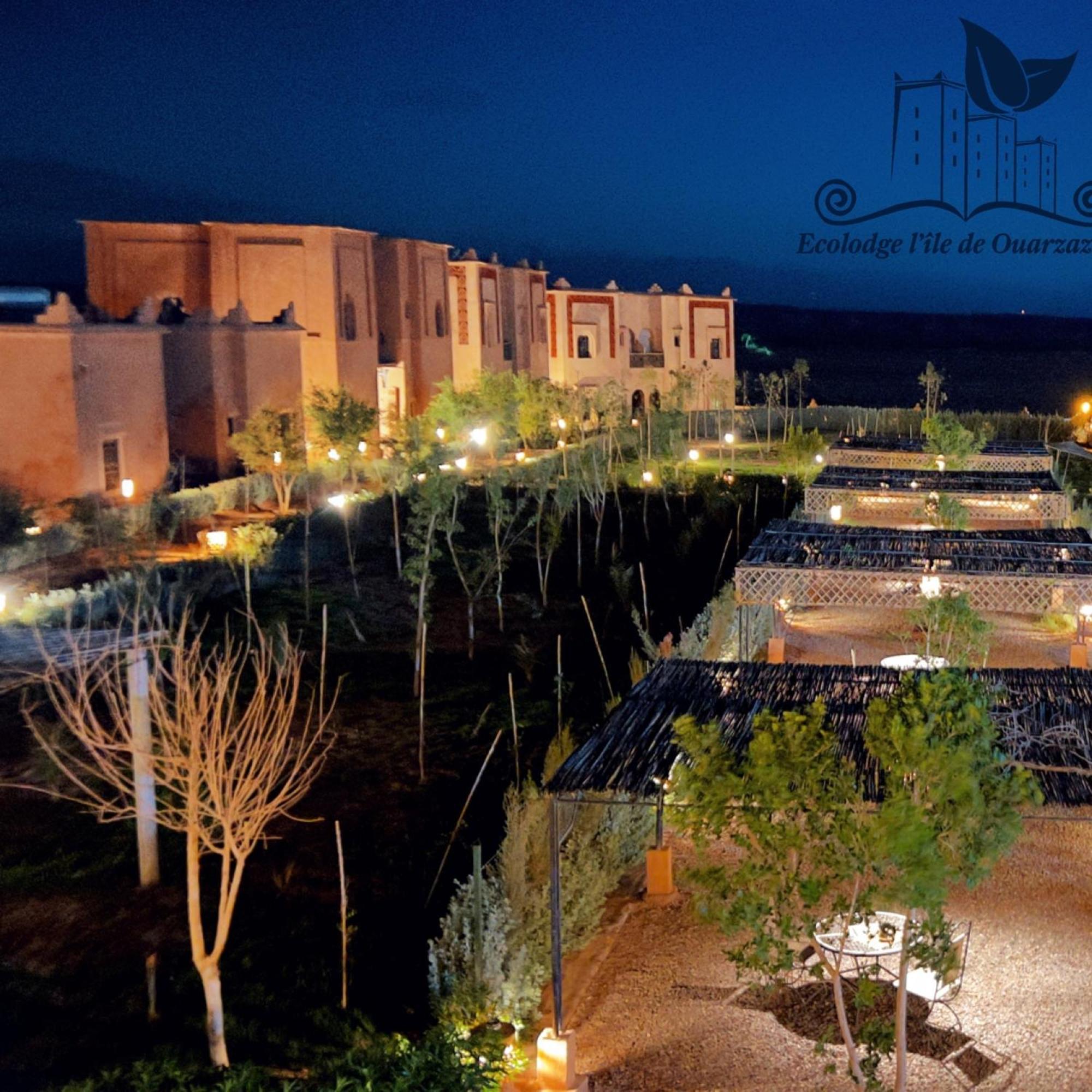 Ecolodge L'Ile De Ouarzazate Tarmigt Esterno foto
